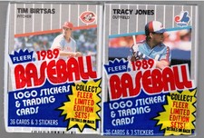 1989 fleer baseball for sale  San Diego