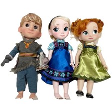 DISNEY ANIMATORS COLLECTION FROZEN 16” BONECAS ANNA-KRISTOFF-ELSA Usado, usado comprar usado  Enviando para Brazil