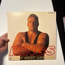 Usado, Rings Best Bout 1992 2/2 PILW-1110 Laserdisc Pro Wrestling  comprar usado  Enviando para Brazil