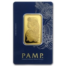 Barra de ouro 1 oz PAMP Suisse Lady Fortuna Veriscan (em ensaio) 0,9999 fina comprar usado  Enviando para Brazil