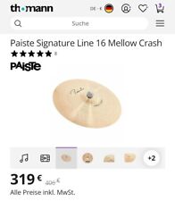 Paiste signature line gebraucht kaufen  Senden