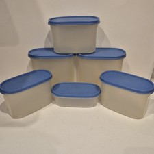 Lote de recipiente de armazenamento de alimentos Tupperware 7,2 litros total vintage 1x500ml 2x1,7l 3x1,1L comprar usado  Enviando para Brazil