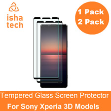 Protetor de Tela Para Sony Xperia 1/5/10/IV/ III/V VI Capa Completa Vidro Temperado, usado comprar usado  Enviando para Brazil