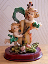 Figurine anges musiciens d'occasion  Poix-du-Nord
