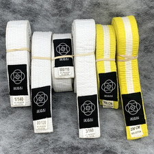 White yellow belt for sale  RAMSGATE