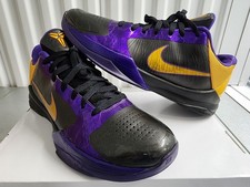 Nike Zoom Kobe 5 Lakers Away - Preto/Del Sol-Varsity Roxo - Tamanho 11.5M comprar usado  Enviando para Brazil