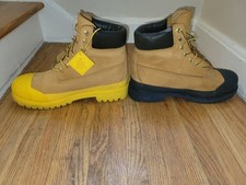 Botas Timberland 6 BBC Bee Line amarelo trigo e azul masculinas tamanho 12, usado comprar usado  Enviando para Brazil