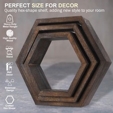 Hexagon floating shelves for sale  Lutz