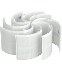 Filtro de piscina POOLPURE FS-2002 24 pés quadrados DE grade St substituir Unicel FS-2002, PFS1224 comprar usado  Enviando para Brazil