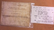 1844 parchment conveyance for sale  LONDON