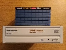 PANASONIC LF-D521- DVD PATA IDE Gravador Multi-Drive DVD-RAM + 7 discos de 5,2 GB comprar usado  Enviando para Brazil