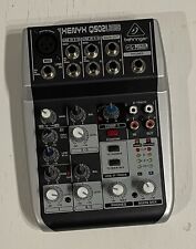 Mezclador de sonido sin alimentación Behringer XENYX Q502USB de 5 entradas segunda mano  Embacar hacia Argentina