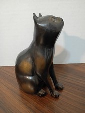 Bronze brass cat for sale  Star Prairie