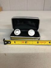 Silver cufflinks with d'occasion  Expédié en France