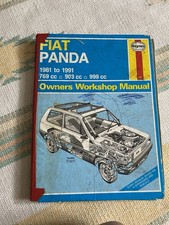 fiat panda workshop manual for sale  LONDON