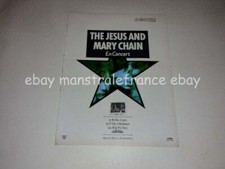The Jesus and Mary Chain concert tour ad clipping France 1990s Lyon Bordeaux comprar usado  Enviando para Brazil