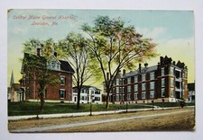 Usado, Cartão postal antigo do Hospital Geral Lewiston Maine 1909 comprar usado  Enviando para Brazil