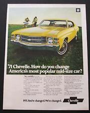 1971 chevrolet chevelle for sale  Millstone Township