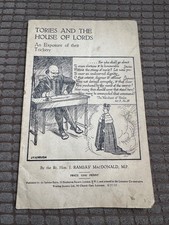 Political booklet 1915 for sale  HOCKLEY