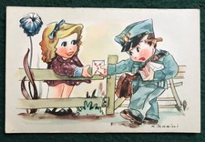 Cartolina illustrata ferrini usato  Venezia