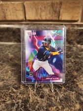 2024 Leaf Vivid Baseball JESUS MADE Rainbow Lava Milwaukee Brewers 3/7 comprar usado  Enviando para Brazil