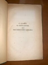 Cesare cantù conciliatore usato  Italia