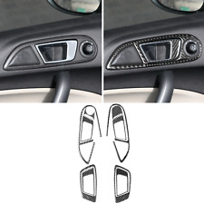 10 peças acabamento de painel de puxador de porta interior de fibra de carbono para Ford Fiesta 2011-15 comprar usado  Enviando para Brazil