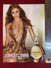 Modelo Elisa Sednaoui para anúncio impresso de fragrância Roberto Cavalli - Ótimo para enquadrar! comprar usado  Enviando para Brazil