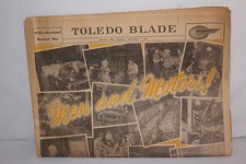 Toledo blade newspaper for sale  Belfry