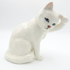 Orelha arranhadora de gato persa branca vintage Beswick 1877 comprar usado  Enviando para Brazil