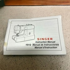 Máquina de costura/bordado/manual do proprietário Singer 1512 PROMISE ORIGINAL comprar usado  Enviando para Brazil