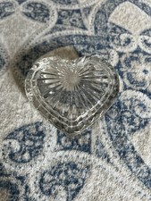 Crystal heart shaped for sale  Corpus Christi