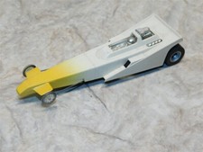 Vintage Original Aurora AFX Asteca Branco/Amarelo Slot Car Dragster comprar usado  Enviando para Brazil