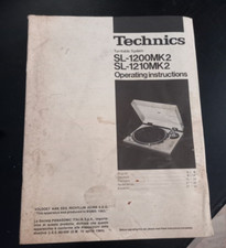 Istruzioni manuale technics usato  Italia