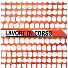 Rete cantiere arancio usato  Ortona