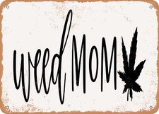 Metal sign weed for sale  USA