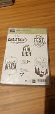 Stampin stempelset weihnachtli gebraucht kaufen  Halvesbostel