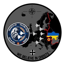 TaktLwG 71"Richthofen" enhanced Air Policing South We belive in Ghosts Patch, usado comprar usado  Enviando para Brazil