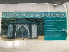Gazebo green hexagonal for sale  HAVERHILL