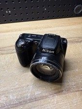 (O) Câmera Digital Nikon Coolpix L110 Preta 15x Zoom Óptico Amplo comprar usado  Enviando para Brazil