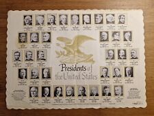 Rare affichette presidents d'occasion  La Tronche