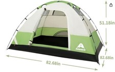 Usado, Barracas de acampamento 2/4/6 pessoas família barraca camada dupla comprar usado  Enviando para Brazil