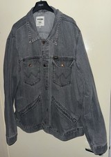 Wrangler denim jacket for sale  PLYMOUTH