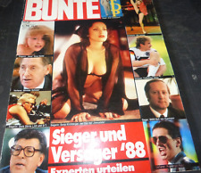 Bunte Nr.47/1988 Silvia Seidel-ANNA/Falco/Jutta Ditfurth-Die Grünen/Peter Hofma. comprar usado  Enviando para Brazil