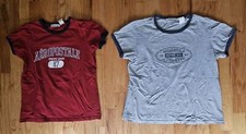 Usado, Duas camisetas femininas Aeropostale vintage médias  comprar usado  Enviando para Brazil