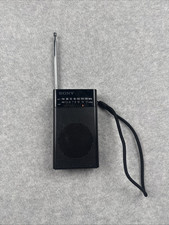 Antigo Sony ICF-P26 Rádio FM/AM Portátil de Bolso Alto-falante Embutido, Preto, Testado! comprar usado  Enviando para Brazil