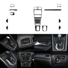 Usado, 15 peças acabamento decorativo completo interior de fibra de carbono para VW Golf 6 MK6 GTI 08-12 comprar usado  Enviando para Brazil