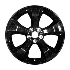 Roda recondicionada 18x7 pintada preta brilhante serve para 560-09159 comprar usado  Enviando para Brazil
