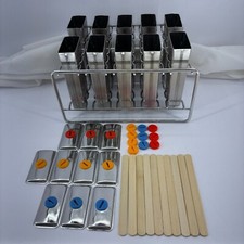 NOVO Conjunto de Molde Ecozoi Aço Inoxidável Faça Você Mesmo Picolé Ice Pop 10 Peças Varas de Bambu comprar usado  Enviando para Brazil