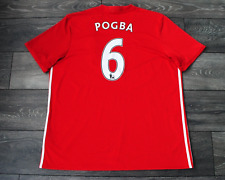 Camisa de futebol Manchester United 2016 2017 casa Adidas Paul Pogba #6 XXL comprar usado Camisa de futebol Manchester United 2016 2017 casa Adidas Paul Pogba #6 XXL comprar usado  Enviando para Brazil